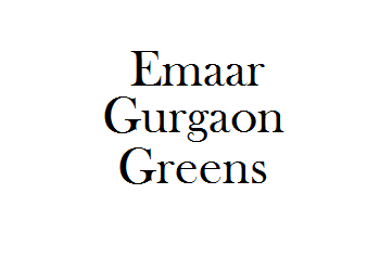 Emaar Gurgaon Greens